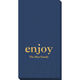 Big Word Enjoy Guest Towels Image 2 of 3